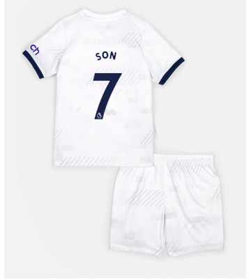 Tottenham Hotspur Son Heung-min #7 Koszulka Podstawowych Dziecięca 2023-24 Krótki Rękaw (+ Krótkie spodenki)